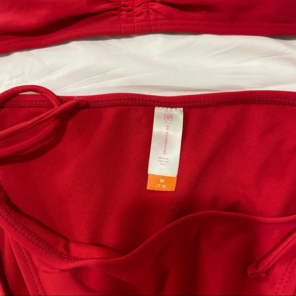 Red Two Piece Bikini - Picture 2 of 2